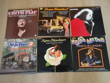 Lp's(40 st),allerlei, jaren 50/60/70/80 +17 singles beschikbaar voor biedingen