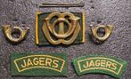 Garde Jagers Setje 1, Verzamelen, Verzenden, Landmacht, Nederland, Embleem of Badge