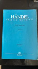 Händel Bärendeiter Urtext piano muziekboek, Gebruikt, Klassiek, Les of Cursus, Ophalen of Verzenden