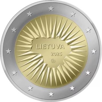Speciale 2 Euro Litouwen 2025 "Voor de Verdediging" in unc. beschikbaar voor biedingen