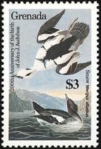 GRENADA 43 - Dieren: vogels (nonnetje), Ophalen of Verzenden, Postfris, Dier of Natuur