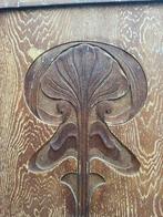 Vier authentieke jugendstil kastdeuren, Ophalen