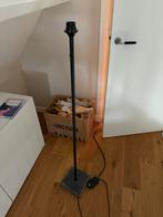 Landelijke vloerlamp natuursteen voet met dimmer, Huis en Inrichting, Lampen | Vloerlampen, Ophalen, Zo goed als nieuw, Overige materialen