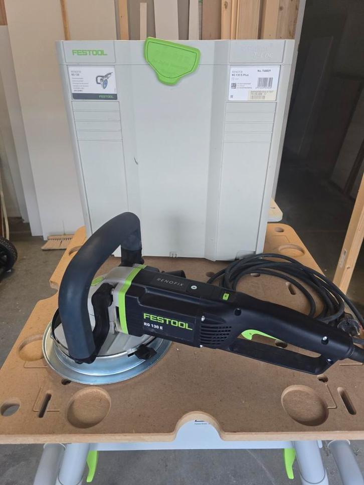 Festool Renofix RG 130 E, Doe-het-zelf en Verbouw, Gereedschap | Overige machines, Zo goed als nieuw, Ophalen