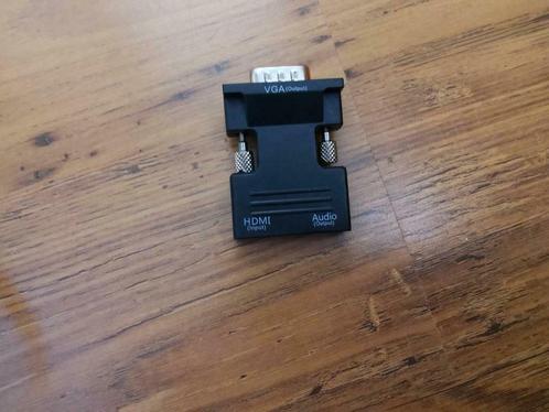 HDMI naar VGA adapter, Computers en Software, Pc- en Netwerkkabels, Zo goed als nieuw, Ophalen of Verzenden