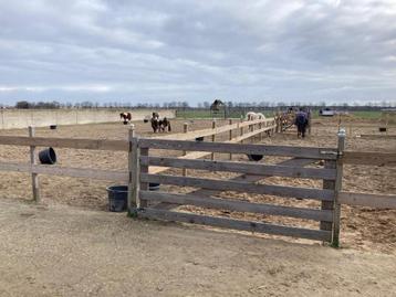 houten paddock planken en palen beschikbaar voor biedingen