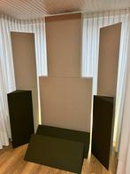 Basstrap met Membraam Driehoek home studio akoestisch paneel, Ophalen of Verzenden, Nieuw