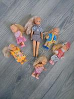 6 kleine poppen in zeer goede staat, Ophalen of Verzenden, Gebruikt, Babypop