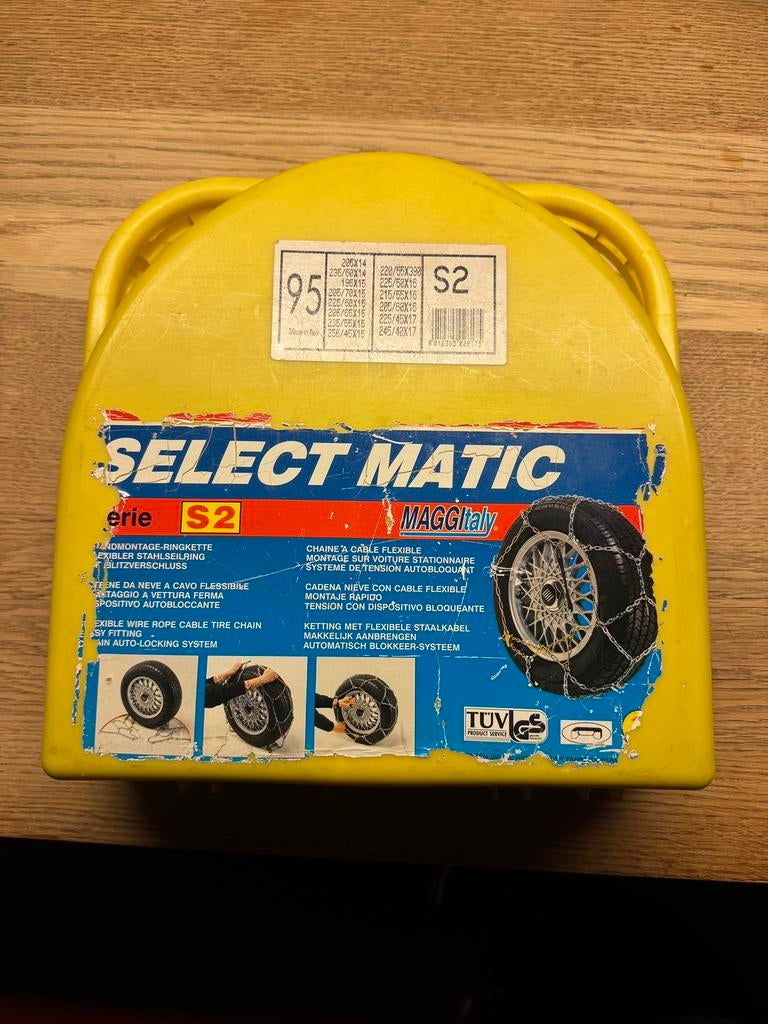 SALE Gebruikte sneeuwkettingen Select Matic MAGGITALY, Ophalen of Verzenden, Gebruikt