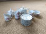 Vintage Theeservies met Rozen, Antiek en Kunst, Ophalen