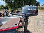 Stalen boot + 4 pk yamaha, Ophalen of Verzenden, Zo goed als nieuw, Tot 10 pk, Staal