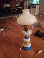 Antieke olielamp cristal patent, Antiek en Kunst, Antiek | Lampen, Ophalen of Verzenden