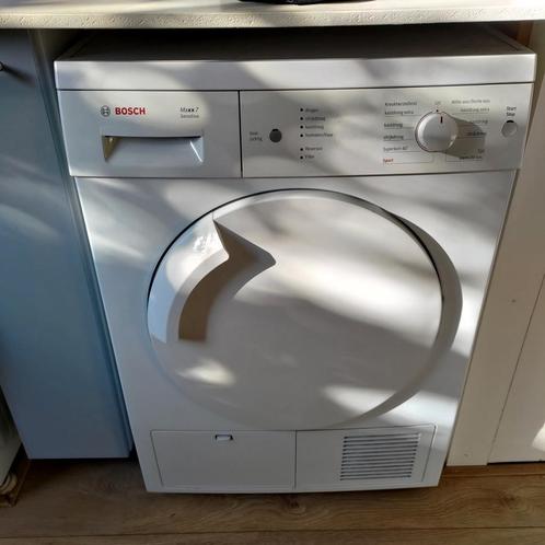 Bosch droger maxx 7 sensitive, Witgoed en Apparatuur, Wasdrogers, Gebruikt, Condens, 6 tot 8 kg, Minder dan 85 cm, Anti-kreukfase