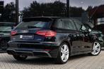 Audi A3 Sportback 1.0 TFSI S-line - LED - NAVI - CRUISE, Gebruikt, Zwart, Origineel Nederlands, Bedrijf
