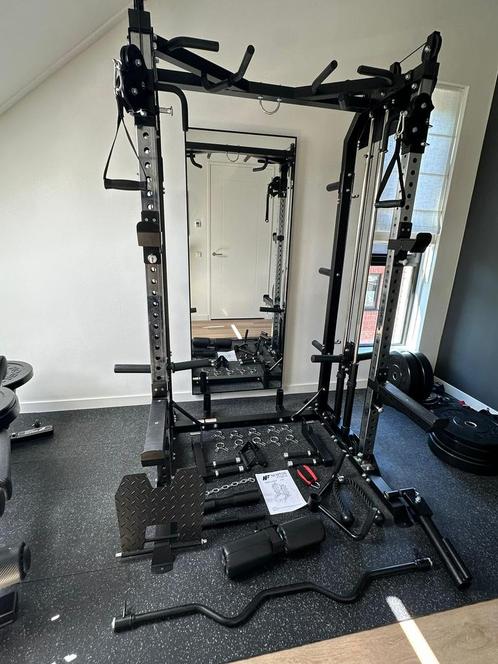Newton Fitness FT30 multistation incl. Accessoires, Sport en Fitness, Fitnessapparatuur, Zo goed als nieuw, Krachtstation, Armen