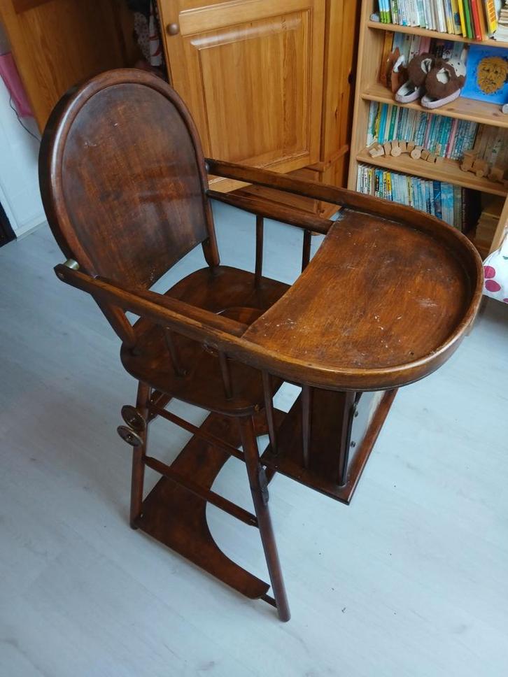 Vintage Kinderstoel / Kakstoel - Opklapbaar, Antiek en Kunst, Antiek | Meubels | Stoelen en Banken, Ophalen