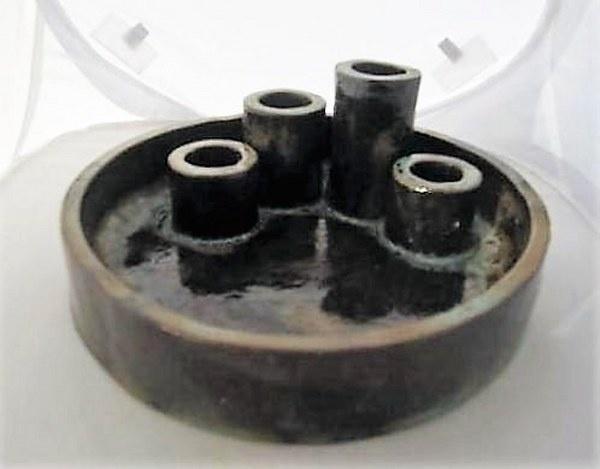 Keramiek schaaltje, gemerkt WS (7779), Huis en Inrichting, Woonaccessoires | Schalen en Manden, Zo goed als nieuw, Rond, Porselein of Keramiek