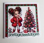 Zelfgemaakte kerstkaart, Ophalen of Verzenden, Nieuw, Kerst