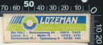 Sticker: Lozeman Tuinmachines - Elst - Lottum - Donkerbroek, Ophalen of Verzenden, Zo goed als nieuw, Bedrijf of Vereniging