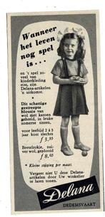 3x DELANA DEDEMSVAART KLEDING VOOR ALLE LEEFTIJDEN 1951, Verzenden, Zo goed als nieuw, Overige typen
