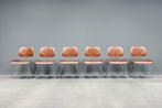 Eames DCM set of 6, Huis en Inrichting, Stoelen, Ophalen of Verzenden, Wit, Hout