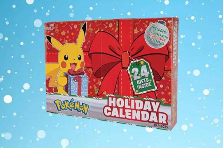 Pokemon: Advent Kalender 24-delig, Kinderen en Baby's, Speelgoed | Actiefiguren, Nieuw, Ophalen of Verzenden