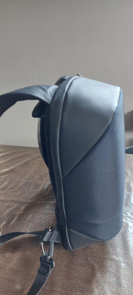 David jones anti diefstal rugtas klein formaat blauw, Sieraden, Tassen en Uiterlijk, Tassen | Rugtassen, Zo goed als nieuw, Ophalen of Verzenden