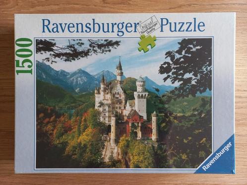 Ravensburger puzzel 1500 , Slot Neuschwanstein, NIEUW!!!, Hobby en Vrije tijd, Denksport en Puzzels, Nieuw, Ophalen of Verzenden