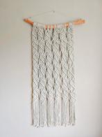 Boho Ibiza macramé wandhanger saliegroen – handgemaakt75x133, Ophalen, Zo goed als nieuw