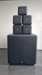Boston Acoustics SoundWare S 5.1 (Zwart) Home Cinema Speaker, Gebruikt, 70 watt of meer, Ophalen of Verzenden, 5.1-systeem
