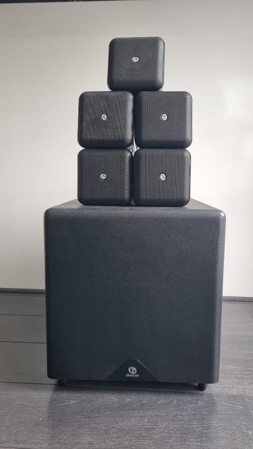 Boston Acoustics SoundWare S 5.1 (Zwart) Home Cinema Speaker, Audio, Tv en Foto, Home Cinema-sets, Gebruikt, Overige spelers, 5.1-systeem