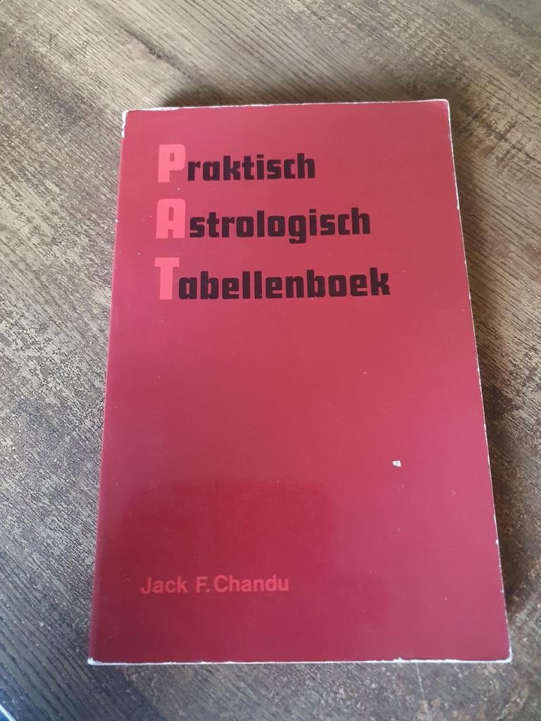 Praktisch Astrologisch Tabellenboek - Jack F. Chandu, Gelezen, Achtergrond en Informatie, Jack F. Chandu, Astrologie