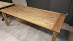 Gerecycled teakhouten eettafel van 240x100cm, Ophalen, 100 tot 150 cm, Teakhout, Vijf personen of meer