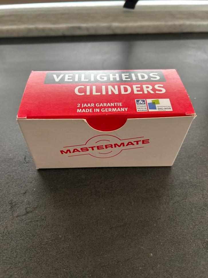 Mastermate Veiligheidscilinders - Nieuw in doos, Doe-het-zelf en Verbouw, Hang- en Sluitwerk, Nieuw, Overige typen, Rvs, Ophalen of Verzenden