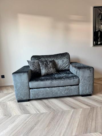 Loveseat croco stof 