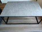 Salontafel met betonlook, Huis en Inrichting, Tafels | Salontafels, Ophalen, 100 tot 150 cm, 50 tot 100 cm, Zo goed als nieuw