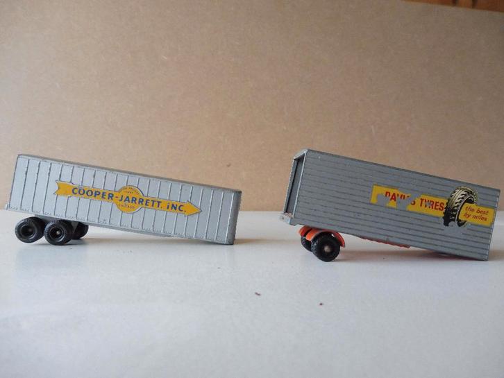 Lesney York freightmaster trailer nr. 2, Verzamelen, Speelgoed, Gebruikt, Ophalen of Verzenden