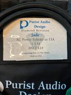 Purist Audio Design Jade voedingskabel, Audio, Tv en Foto, Audiokabels en Televisiekabels, Nieuw, Ophalen of Verzenden, Overige kabels