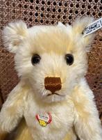 Steiff muzikale beer geel rep 1928, 40cm., Verzamelen, Beren en Cherished Teddies, Verzenden, Gebruikt, Stoffen beer, Steiff