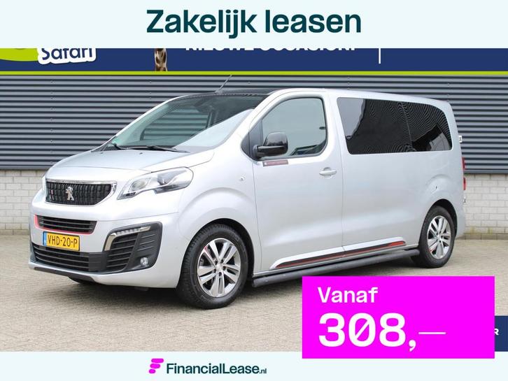 Peugeot Expert S 150 pk 3-zits Sport Edition I Navigatie I C, Auto's, Bestelauto's, Bedrijf, Lease, Financial lease, ABS, Airbags