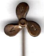 VVZ zilverkleurig scheepsschroef speldje ( U_403 ), Verzenden, Nieuw, Transport, Speldje of Pin