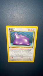 Pokemon kaarten Ditto first edition nederlands, Ophalen of Verzenden, Zo goed als nieuw