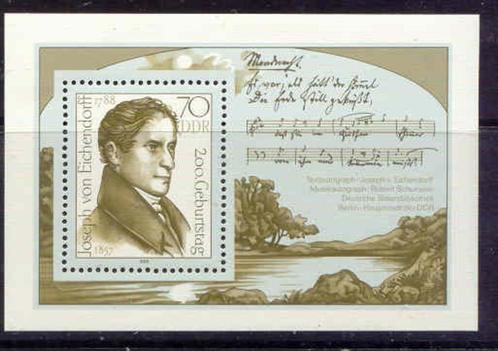 ddr 1988 pf mi 3155 block 92, Postzegels en Munten, Postzegels | Europa | Duitsland, Postfris, DDR, Verzenden