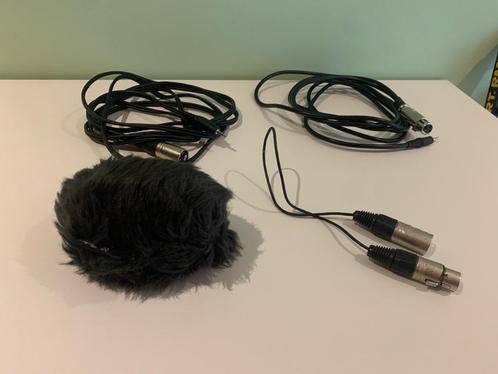 K-Tek fuzzy slip-on Windscreen wind-jammer video camera XLR, Muziek en Instrumenten, Microfoons, Gebruikt, Overige typen, Ophalen of Verzenden