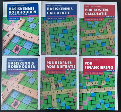 Volledige studieboekenreeks PDB - Krom en De Wolf, Boeken, Studieboeken en Cursussen, Nieuw, Beta, Ophalen of Verzenden