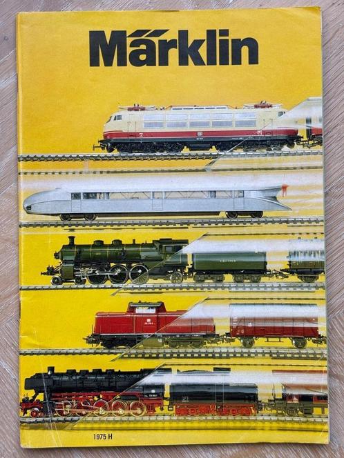 Märklin catalogus 1975, Hobby en Vrije tijd, Modeltreinen | H0, Gebruikt, Boek, Tijdschrift of Catalogus, Wisselstroom, Märklin