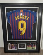 Ingelijst FC Barcelona shirt gesigneerd door Luis Suárez coa, Ophalen of Verzenden, Nieuw, Buitenlandse clubs, Shirt