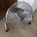 Chrome Ventilator in nieuwstaat, Witgoed en Apparatuur, Ventilatoren, Ophalen, Zo goed als nieuw, Statiefventilator