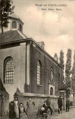 Dinteloord - NEd herv Kerk, Verzamelen, Ansichtkaarten | Nederland, Ophalen of Verzenden, Voor 1920, Gelopen, Noord-Brabant