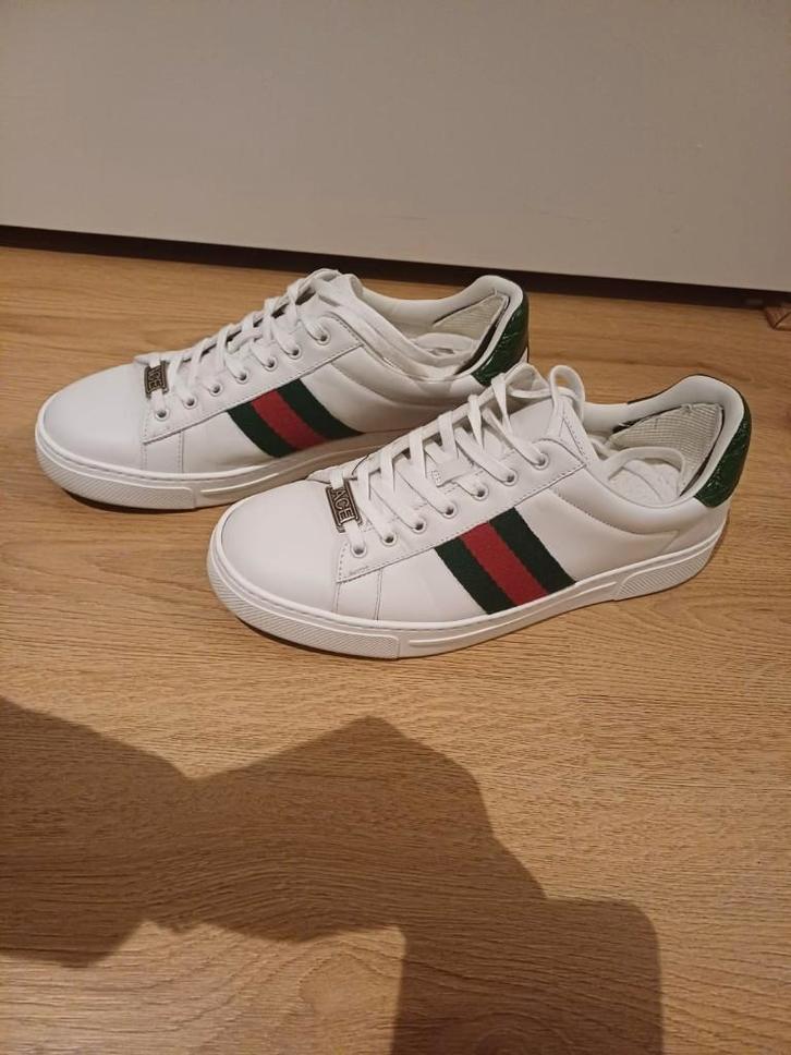 Gucci Ace dames sneakers, Kleding | Dames, Schoenen, Zo goed als nieuw, Sneakers of Gympen, Wit, Ophalen of Verzenden